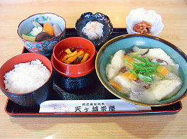 だご汁定食/天ケ城茶屋