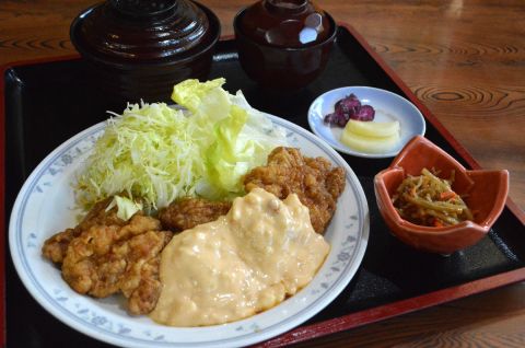 チキン南蛮定食/お食事処　田舎家